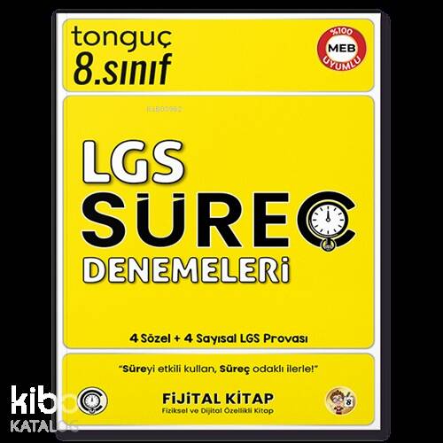 Tonguç Akademi 8. Sınıf LGS Süreç Denemeleri - 1