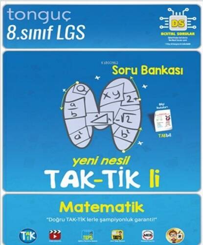 Tonguç Akademi 8. Sınıf Matematik Taktikli Soru Bankası - 1