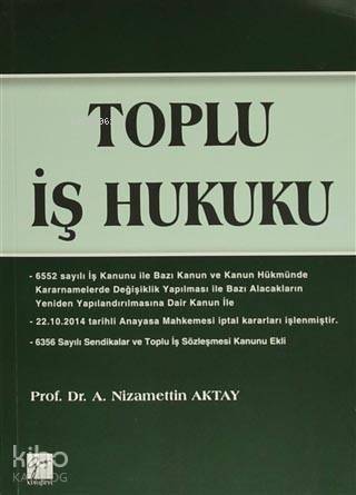 Toplu İş Hukuku - 1