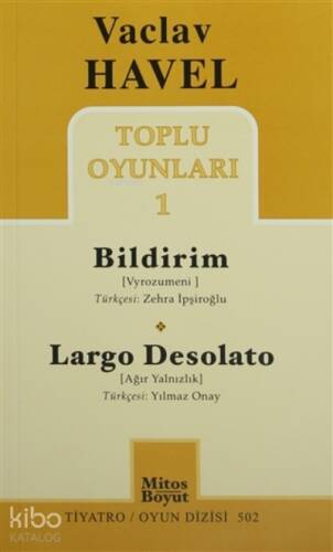 Toplu Oyunları 1 : Bildirim / Largo Desolato - 1