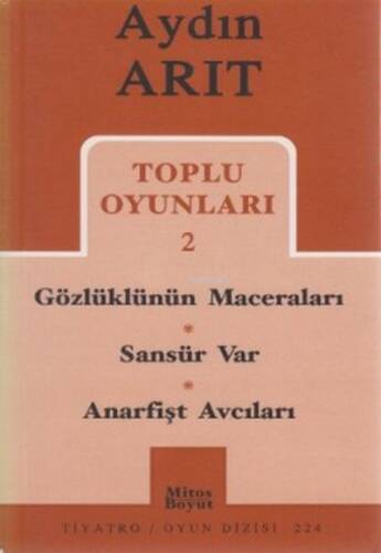 Toplu Oyunları 2 - Gözlüklünün Maceraları / Sansür Var / Anarfişt Avcıları - 1