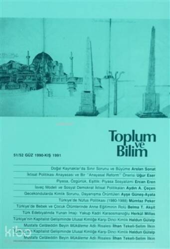 Toplum ve Bilim 51/52 - 1