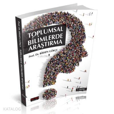 Toplumsal Bilimlerde Araştırma - 1