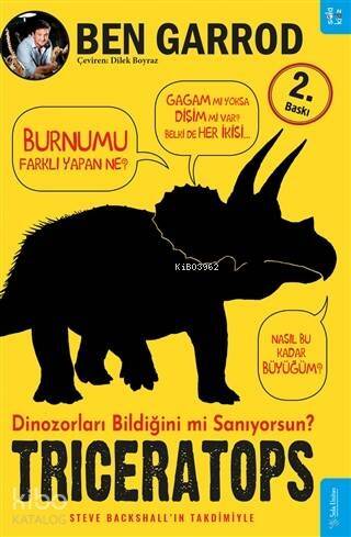 Triceratops; Dinozorları Bildiğini mi Sanıyorsun? - 1