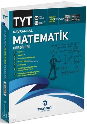 Tsunami Yayınları TYT Kavramsal Matematik Dergileri 7 Fasikül - 1