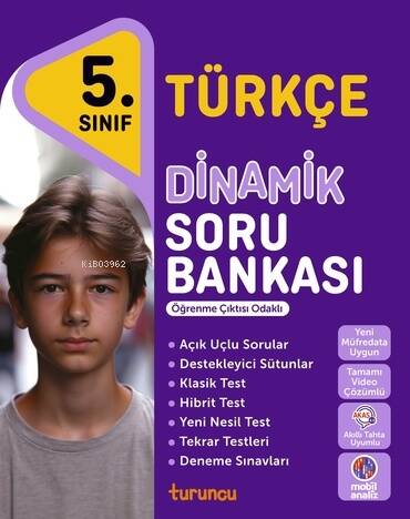 Tudem 5. Sınıf Türkçe Dinamik Soru Bankası - 1