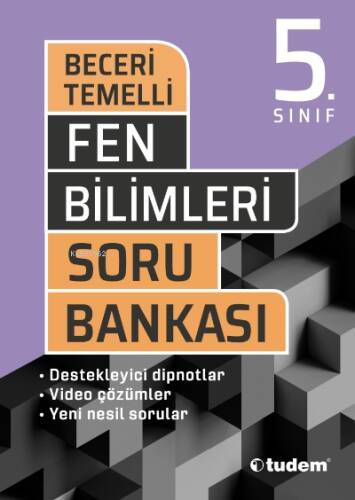 Tudem 5.Sınıf Fen Bilimleri Beceri Temelli Soru Bankası - 1