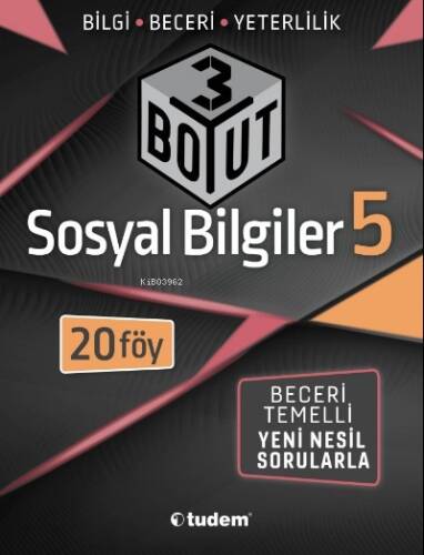 Tudem 5.Sınıf Sosyal Bilgiler 3 Boyut - 1