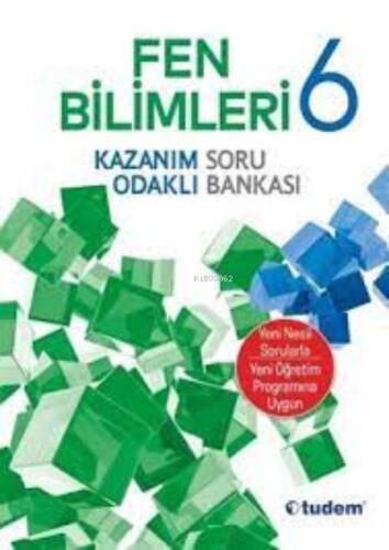 Tudem 6. Sınıf Fen Bilimleri Kazanım Odaklı Soru Bankası - 1