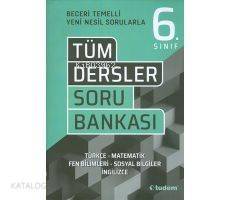 Tudem 6.Sınıf Tüm Dersler Beceri Temelli Soru Bankası - 1