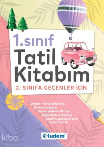 Tudem Yayınları 1. Sınıf Tatil Kitabım (2. Sınıfa Geçenler İçin) Tudem - 1