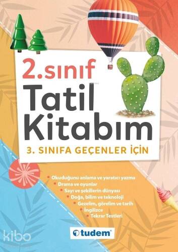 Tudem Yayınları 2. Sınıf Tatil Kitabım (3. Sınıfa Geçenler İçin) Tudem - 1