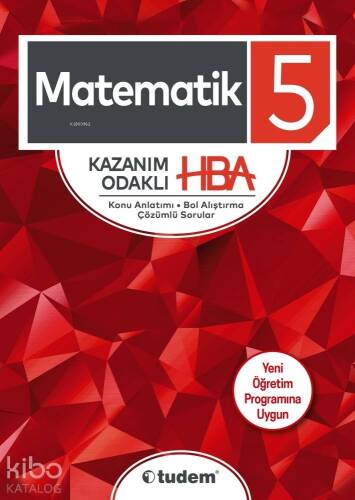 Tudem Yayınları 5. Sınıf Matematik Kazanım Odaklı HBA Tudem - 1