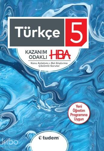 Tudem Yayınları 5. Sınıf Türkçe Kazanım Odaklı HBA Tudem - 1