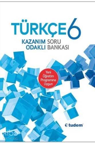 Tudem Yayınları 6. Sınıf Türkçe Kazanım Odaklı Soru Bankası Tudem - 1