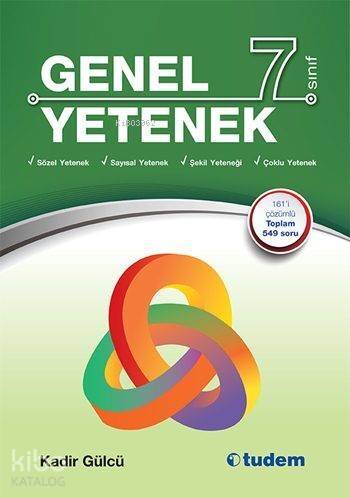 Tudem Yayınları 7. Sınıf Genel Yetenek Tudem - 1