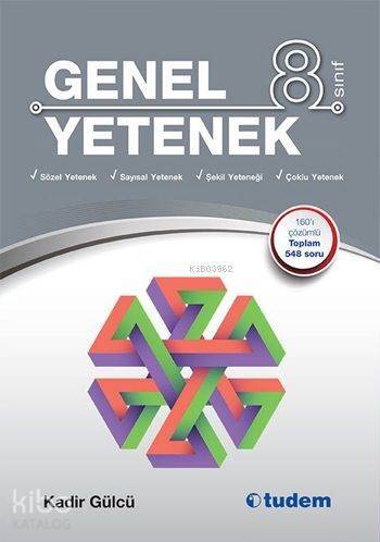 Tudem Yayınları 8. Sınıf LGS Genel Yetenek Tudem - 1