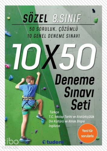 Tudem Yayınları 8. Sınıf LGS Sözel 10x50 Deneme Sınavı Seti Tudem - 1