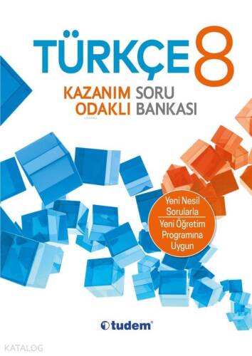 Tudem Yayınları 8. Sınıf LGS Türkçe Kazanım Odaklı Soru Bankası Tudem - 1