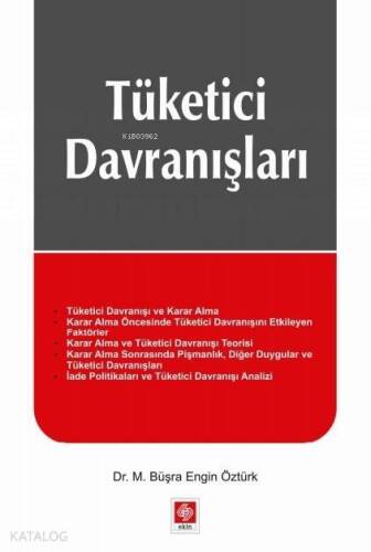 Tüketici Davranışları - 1