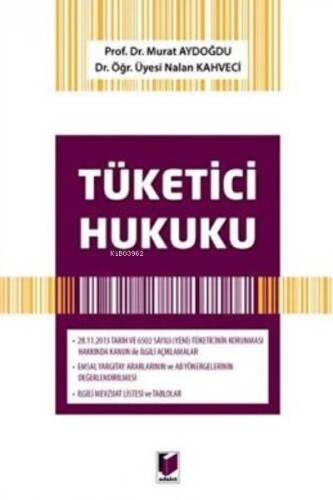 Tüketici Hukuku - 1