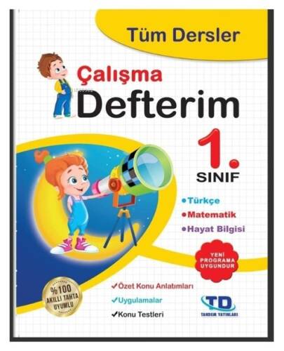 Tüm Ders Konu Anlatımlı Çalışma Defteri 1.Sınıf - 1