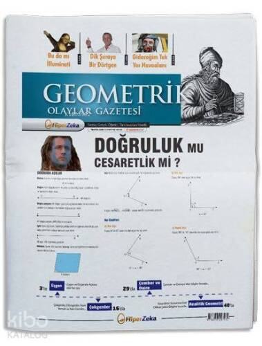 Tüm Sınavlar İçin Geometrik Olaylar Geometri Gazetesi - 1