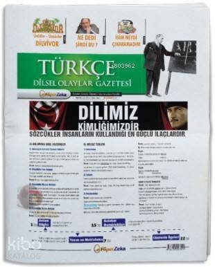 Tüm Sınavlar İçin Türkçe Dilsel Olaylar Gazetesi - 1