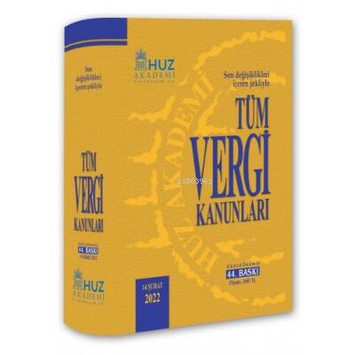 Tüm Vergi Kanunları - 1