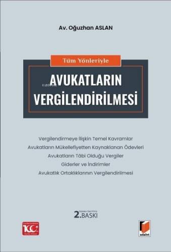 Tüm Yönleriyle Avukatların Vergilendirilmesi - 1