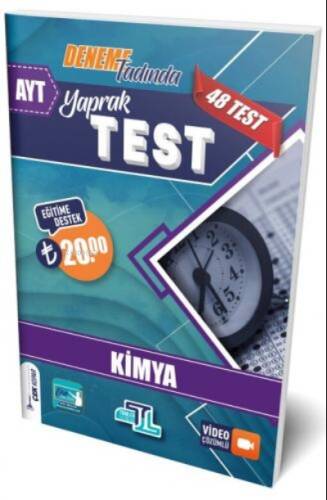 Tümler Yks Ayt Yaprak Test Kimya - 2023 - 1