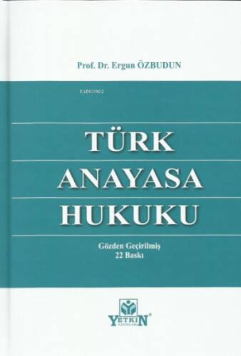 Türk Anayasa Hukuku - 1