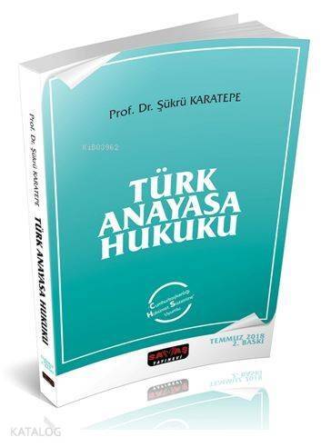 Türk Anayasa Hukuku - 1