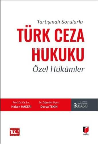 Türk Ceza Hukuku Özel Hükümler - 1