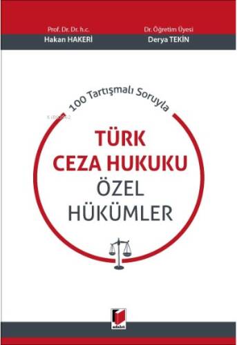 Türk Ceza Hukuku Özel Hükümler - 1