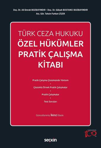 Türk Ceza Hukuku Özel Hükümler Pratik Çalışma Kitabı - 1