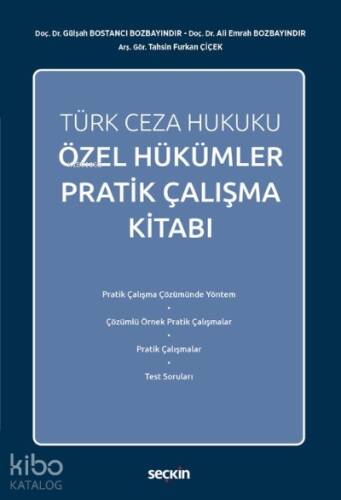 Türk Ceza Hukuku Özel Hükümler Pratik Çalışma Kitabı - 1