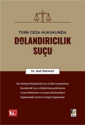 Türk Ceza Hukukunda Dolandırıcılık Suçu - 1