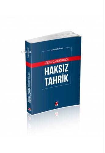 Türk Ceza Hukukunda Haksız Tahrik - 1