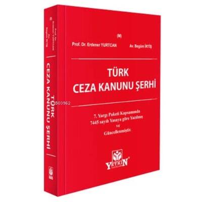 Türk Ceza Kanunu Şerhi - 1