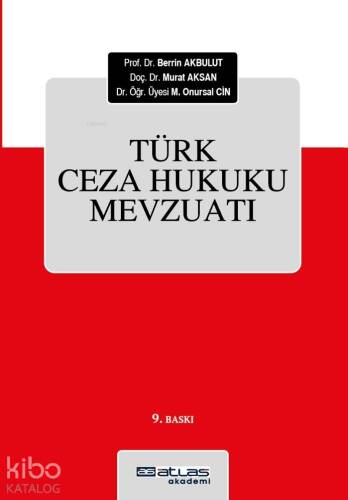 Türk Ceza Mevzuatı - 1