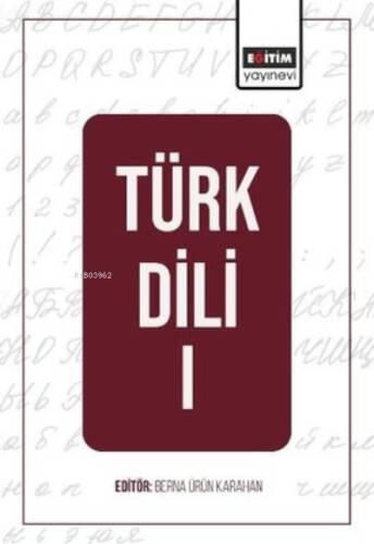 Türk Dili I - 1