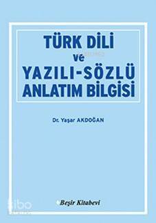 Türk Dili ve Yazılı-Sözlü Anlatım Bilgisi - 1