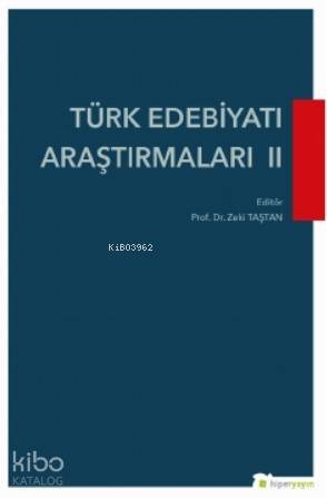 Türk Edebiyatı Araştırmaları II - 1