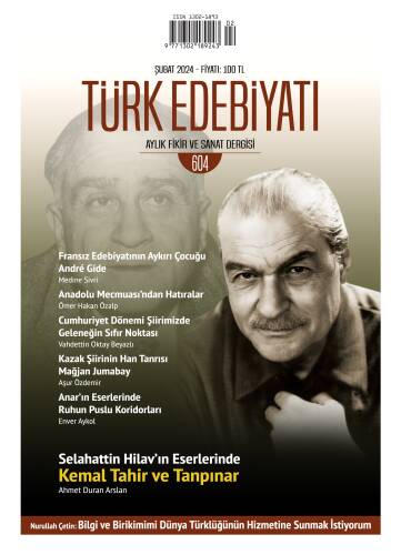 Türk Edebiyatı Aylık Fikir ve Sanat Dergisi - 604 Sayı - 1