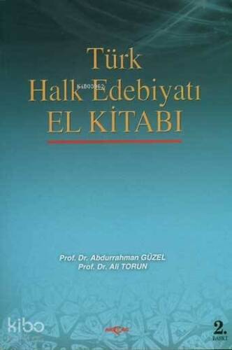 Türk Halk Edebiyatı El Kitabı - 1