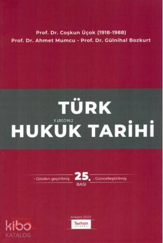 Türk Hukuk Tarihi - 1