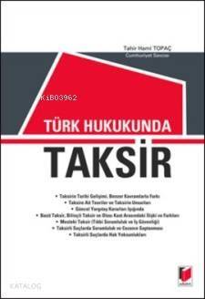 Türk Hukukunda Taksir - 1