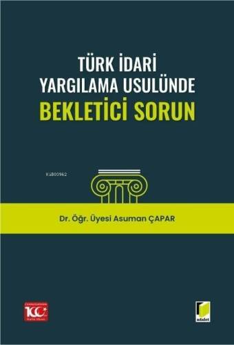 Türk İdari Yargılama Usulünde Bekletici Sorun - 1