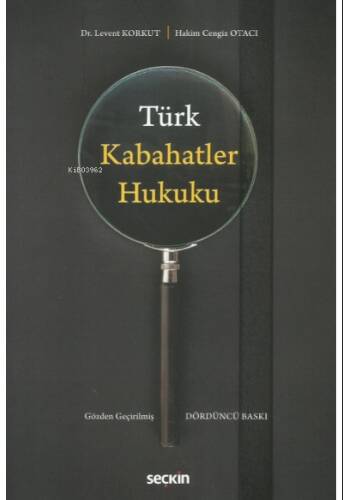 Türk Kabahatler Hukuku - 1